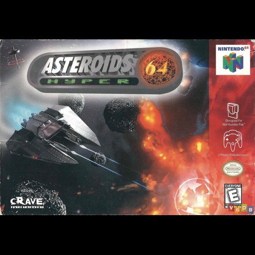 Asteroids Hyper 64