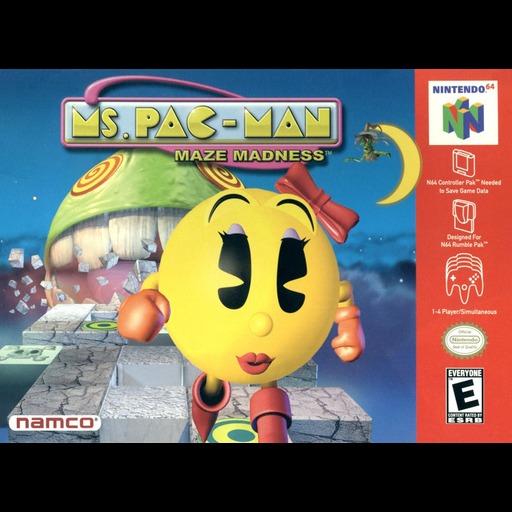 Ms. Pac-Man Maze Madness
