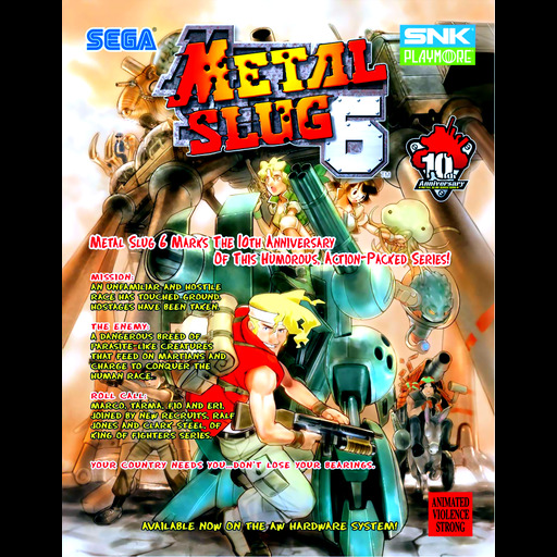 Metal Slug 6